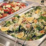Caesar salad at Oros buffet