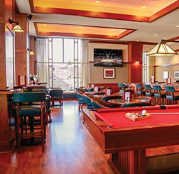 Pool tables at Smitty's Study Pub
